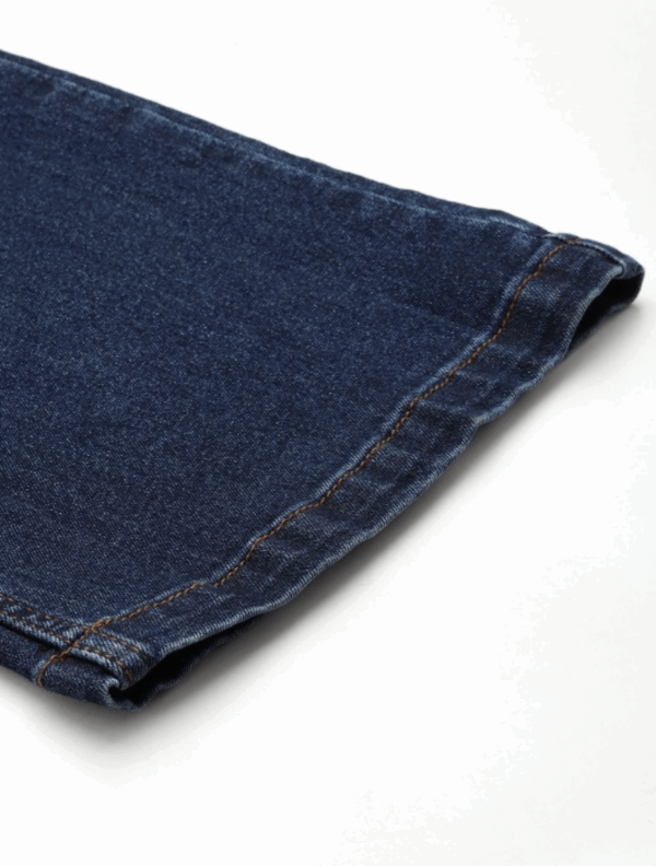 Men Bootcut High-Rise Light Fade Printed Stretchable Jeans - Image 6